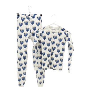 Hanna Andersson Pajama Top & bottom Menorah Hanukkah size 12 unisex cotton
